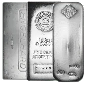 100 oz .999 Fine Silver Bar - Secondary Market - Random Design (Our choice)