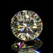 0.48 Carat Loose J/ VS2 Round Brilliant Cut Diamond GIA Certified