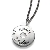 “Kindness” Sterling Silver Necklace
