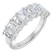 14K White Gold 2 1/2 CTW Natural Diamond Anniversary Band