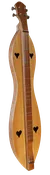 4FH26CSy - 4 String, Flathead, Hourglass 26" VSL with Cherry back & sides and a Sycamore top (quarter sawn, spalted or clear) - Image shown with upgraded Ebony fretboard that costs an additional $140