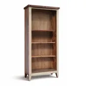 Antique Multicolor Bookcase - 70"
