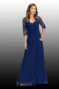 Chiffon & Lace Dress
