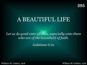 A Beautiful Life