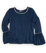 Bella Frill Wool Blouse