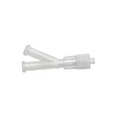 3-Port Infusion Y Swivel Thread, Pkg of 20