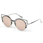 A20 Women's Cut-Out Round Cat Eye Fashion Sunglasses