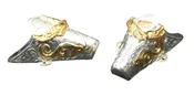 Boot Tips Set – Eagle Gold Tone Nickel Plated Southwestern