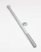 1-1/4" Galvanized Hex Bolts