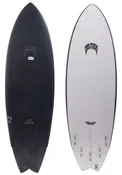 5'6 Pisces Black Sheep Lost Fish Surfboard w FCS II