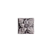 1 7/8" x 1 7/8" Floral Bouquet Dot Violets — Quemere Designs Inc
