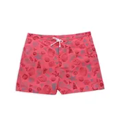 Shells Board Shorts (Coral)