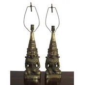 Budda Lamps — Chris Howard Antiques & Modern