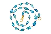 Aquamarine and Sapphire Necklace — Luna Felix Goldsmith