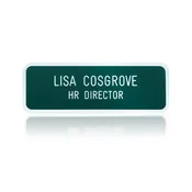#42 Plastic Frame 1-1/16” x 3-1/16” (Engraved)