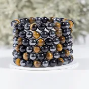 8mm Triple Protection Crystal Bracelet