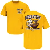 A Drinkin' Town with a Football Problem T-Shirt for West Virginia Football Fans (SM-5XL)