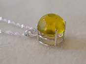 Faceted Marble Pendant — Mitchell Jewelry Studio