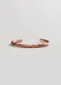Billy Made For Friends Dinged Cuff - Brass or Copper