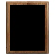Plaque – Laminated Particle Wood w/ Walnut Finish