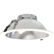 10-Inch Round Trim – Haze Cone – White Flange
