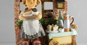 Maid to Order and Strudel Haus Cafe Set M.J.Hummel Goebel figurine