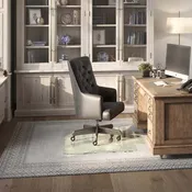Tabbed Glass Chair Mats