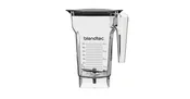 Blendtec 40-609-61 Commercial FourSide Blender Jar with Soft Lid