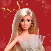 2025 Holiday Barbie Doll 5   25-JBJ00