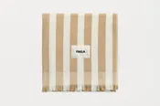 Almond Stripes Beach Towel
