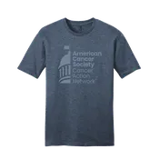 CAN Logo: District Tee - Heathered Navy