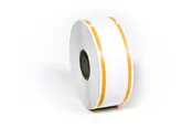 1 1/8" x 3 1/2" Dymo LW Address Labels - Orange Stripes