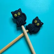 Black Cat Point Protectors (Comma Craft Co.)
