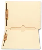 101TW End Tab Folders Manila 11pt 2 Full Pocket 2 Fastener 9 1/2 x 12 1/4"