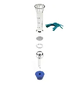 25mm Glass Microanalysis Holder, 15 ml, KGS 25