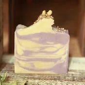 Handcrafted Blackberry Magnolia Cold Process Bar Soap