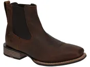 Ariat Big Rig Square Toe Chelsea Boot Brown