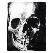 Anatomical Skull Throw Blanket