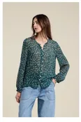 Aisha Blue Grass Top