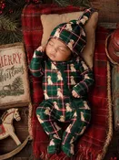 Country Christmas Retrievers Footies