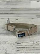 2 Hounds Design Tan Velvet Dog Collar