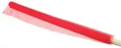 16" x 16" Red Warning Flag with Dowel Stick
