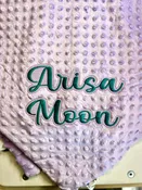 Blanket Monogramming Service