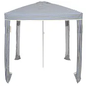 Beach Cabana - Marine Stripe