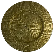 Gold Rope Plate Charger 13″