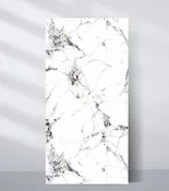 3D Glacier Vein Luxury Marble UV Protected PVC Wall Panel - 4x8 ft, Fireproof & Waterproof, (32 sq. ft)