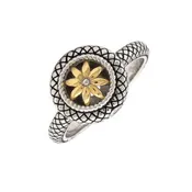 Andrea Candela 18KT And Sterling Silver Ring, Enamorada