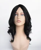 16LYR Wig – 16” Layered European Virgin Human Hair with Skin Top