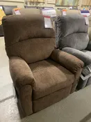 NERVIANO CHOCOLATE ZERO WALL RECLINER