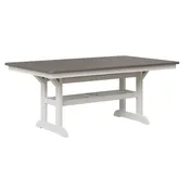 44×72 Poly Lumber Dining Table